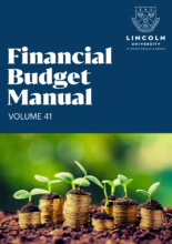 Financial Budget Manual Vol 41 Hard Copy image